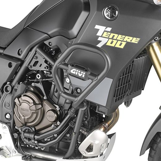 Defensas de motor tubular  700 21>, negro