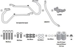 Defensas de motor tubular CMX 1100 Rebel (21 > 22) negro