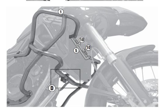 Defensas motor BMW F 800 GS (08 > 17) /F 700 GS (13 > 17)