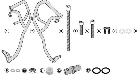 Defensas motor BMW G 310 GS (17 > 23)
