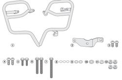 Defensas motor  bmw s 1000xr(15 > 19) givi tn5119