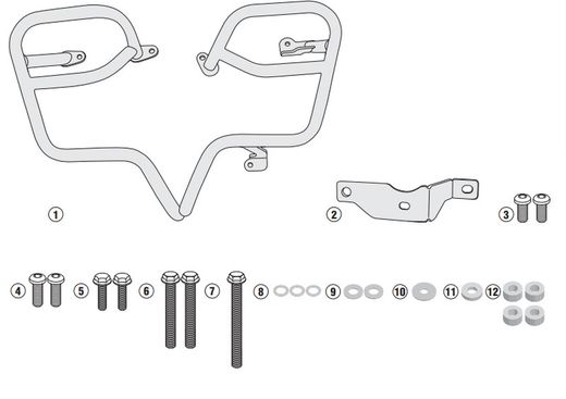 Defensas motor BMW S 1000 XR (15 > 19)