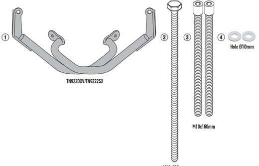 Defensa motor CFMOTO 700 CL-X (21 > 23)
