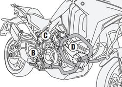 Defensas motor Ducati Multistrada V4 - V4 S (21 > 22)