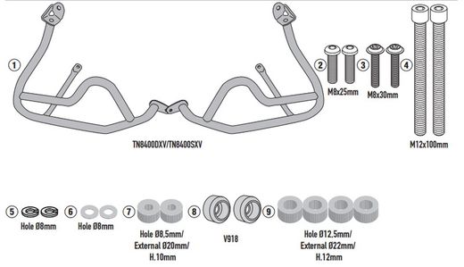 Defensa motor Harley Davidson Pan America 1250 (21 > 23)