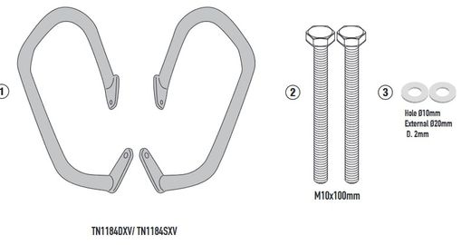 Defensas motor honda cb 125 f 2021>