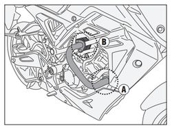 Defensa motor Honda CB 125 R (21>)