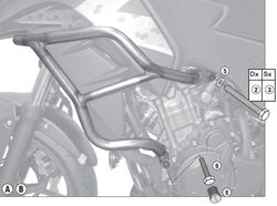 CB 500 X (13 > 18) Defensas motor