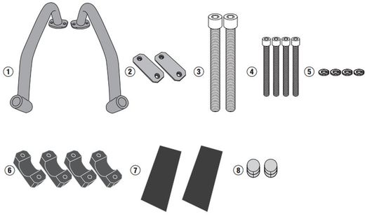 HONDA CMX 500 REBEL (17>23) Defensas motor