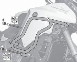 Defensas motor  crosstourer 1200 dct (12 > 19)  givi tn1110