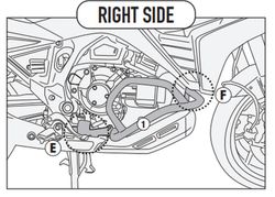DEFENSAS MOTOR HONDA NT1100 22>