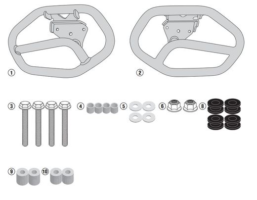 Defensas motor kawasaki versys 650 15>21