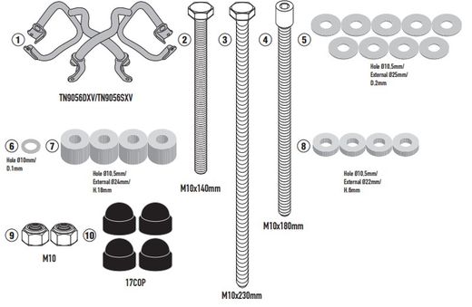 Defensa motor Royal Enfiel DHNTR 350 (22 > 23)