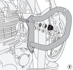 defensa de motor Royal Enfiel Meteor 350 21>