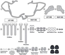 Defensas motor TRIUMPH Tiger 900 (20 > 22)