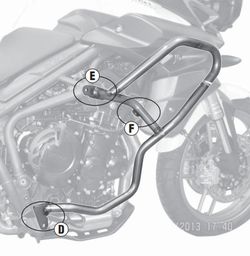 Defensas motor triumph tiger xc.xr.800.12>13 / 11>17 /18>