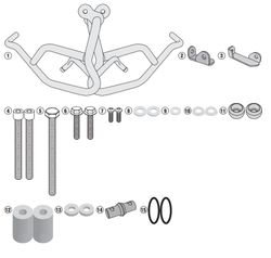 Defensas motor Yamaha MT-07 Tracer (16>19) / MT-07 (18 >20)
