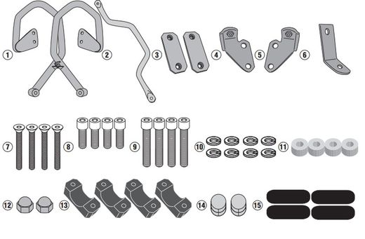 YAMAHA TÉNÉRÉ 700 (19 > 20) Defensas motor