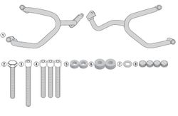XSR900 (16 > 21) Defensas motor yamaha.xsr.900.16