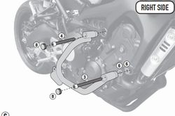 Defensas motor Yamaha XSR 900 (16 > 21)