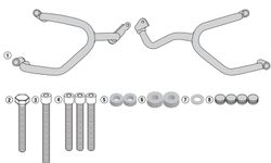 Defensas motor Yamaha XSR 900 (16 > 21)