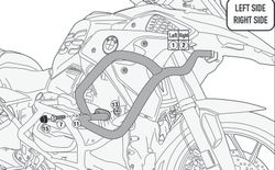 Defensas motor/radiador BMW R1250 GS 19>21