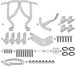 Defensas motor/radiador Honda CRF1000L Africa Twin (16 > 19)