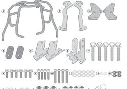 Defensa motor radiador crf1100l africa twin adventure sports 2020>