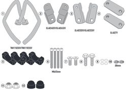 Defensas motor/radiador honda.ncx.750 2021