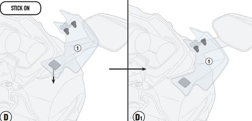 Deflectores paramanos H.Forza 125-300 18> y 21>