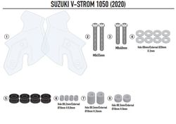 Deflectores paramanos S. V-STROM 1050 20> / 1050 XT 20>