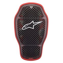 Espaldera alpinestars Nucleon KR-1 CELLi Transparente ahumada roja