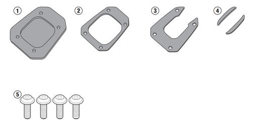 Extension caballete H.CBX y NCX .500-700-750.13>21
