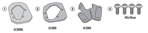 Extensión caballete BMW FGS 900 24