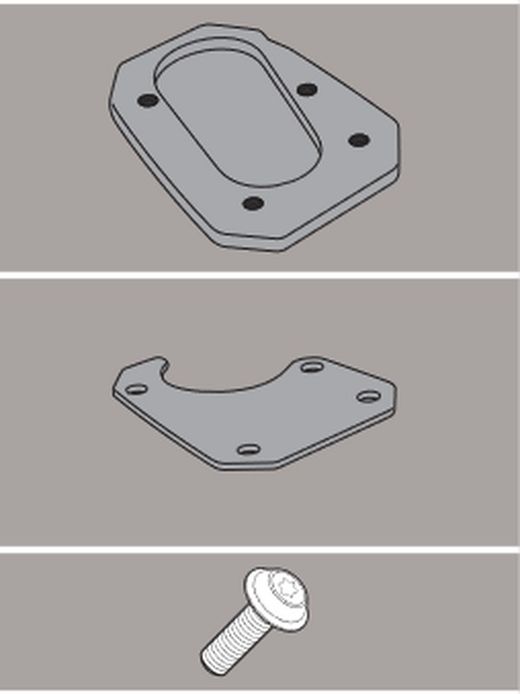 Extension caballete bmw r1200/1250 gs .13>18 /19>