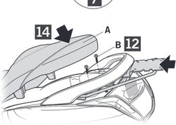 Soporte maleta shad city star 125i/200i 12-21