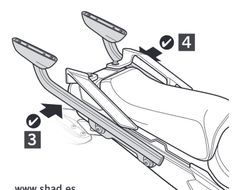 Soporte maleta shad y. Mt-09 tracer´15>17