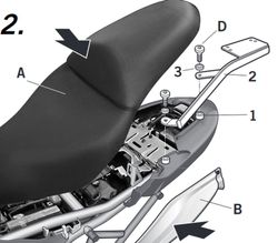 TOP MASTER KAWASAKI VERSYS 650 '07