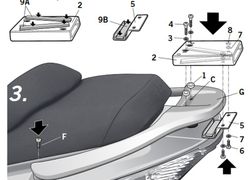 TOP MASTER KYMCO XCITING 500 R/ABS 05-12