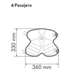 Funda para el asiento Cool Fresh Pasajero