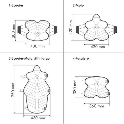 Funda para el asiento Cool Fresh Pasajero