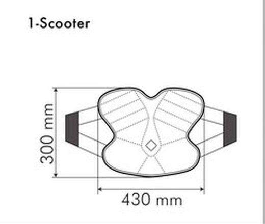 Funda para el asiento Cool FRESH SCOOTER