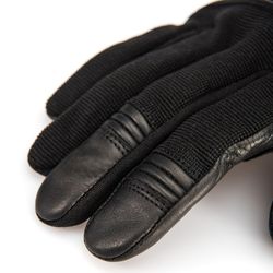 Guantes de Moto Blauer Urban Negro | Piel y Neopreno | Verano | Homologados CE