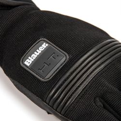 Guantes de Moto Blauer Urban Negro | Piel y Neopreno | Verano | Homologados CE