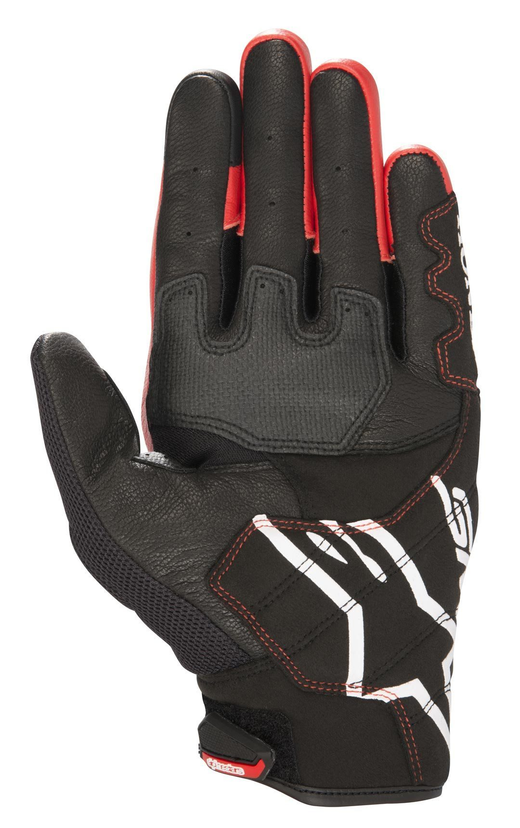 Guantes Alpinestars Honda SMX-2 Air Carbon V2 | Piel y Malla 3D | Verano | Táctil