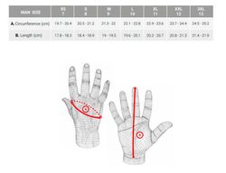 Guantes Five TFX1 GTX Negro / Gris unisex