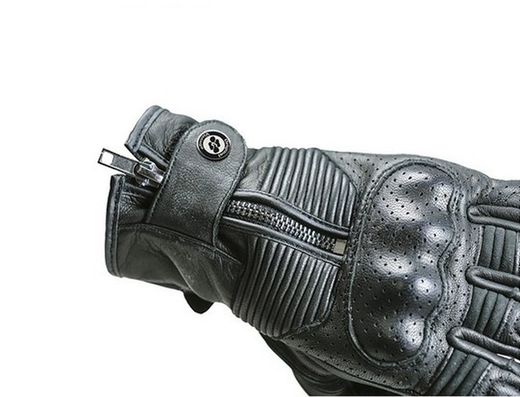Guantes garibaldi smoke vintage negro