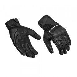 Guantes Moore Air MR Lady piel Negro- blanco