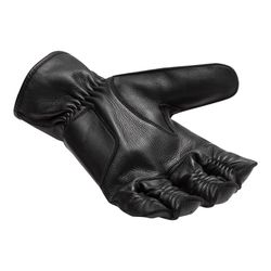 Guantes Moore Scrambler piel negra