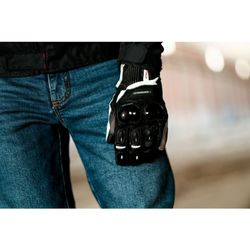 Guantes Moto Garibaldi Carbotech Negro